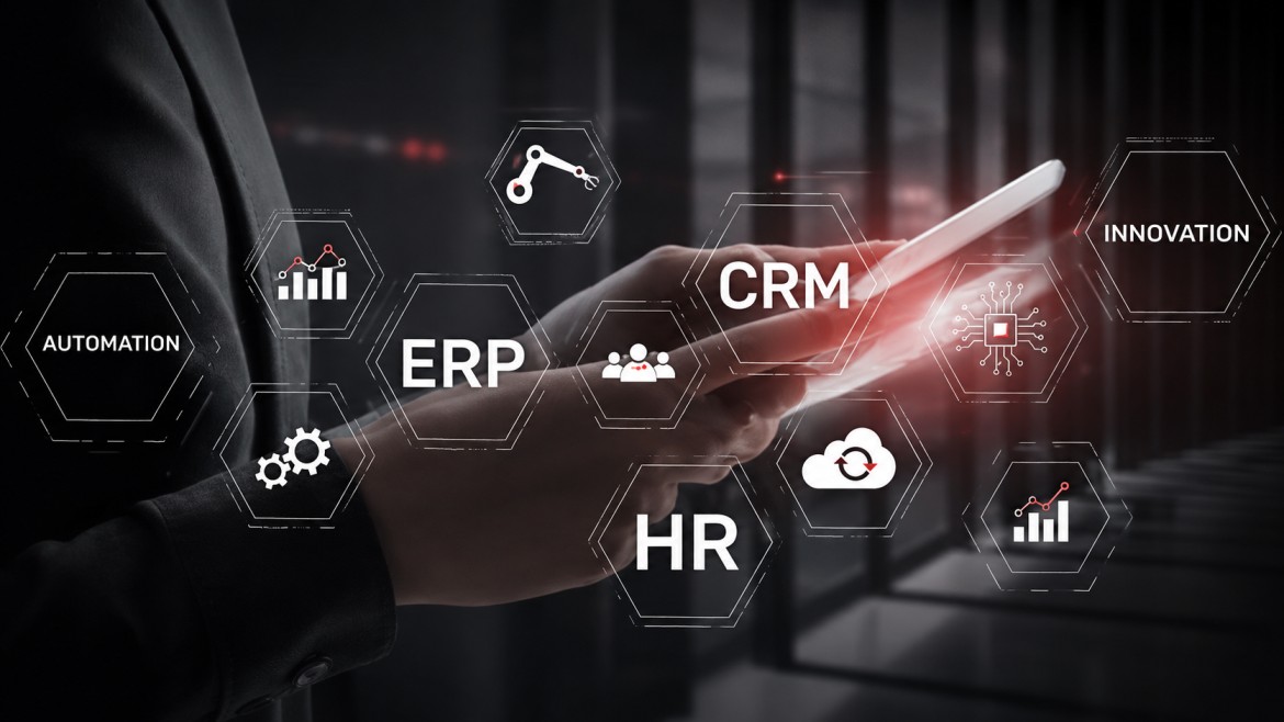محیط نرم افزار CRM ERP داتچی